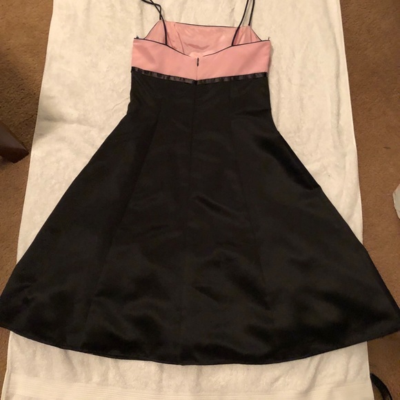 Grade 8 grad dress pink and black - Picture 3 of 8